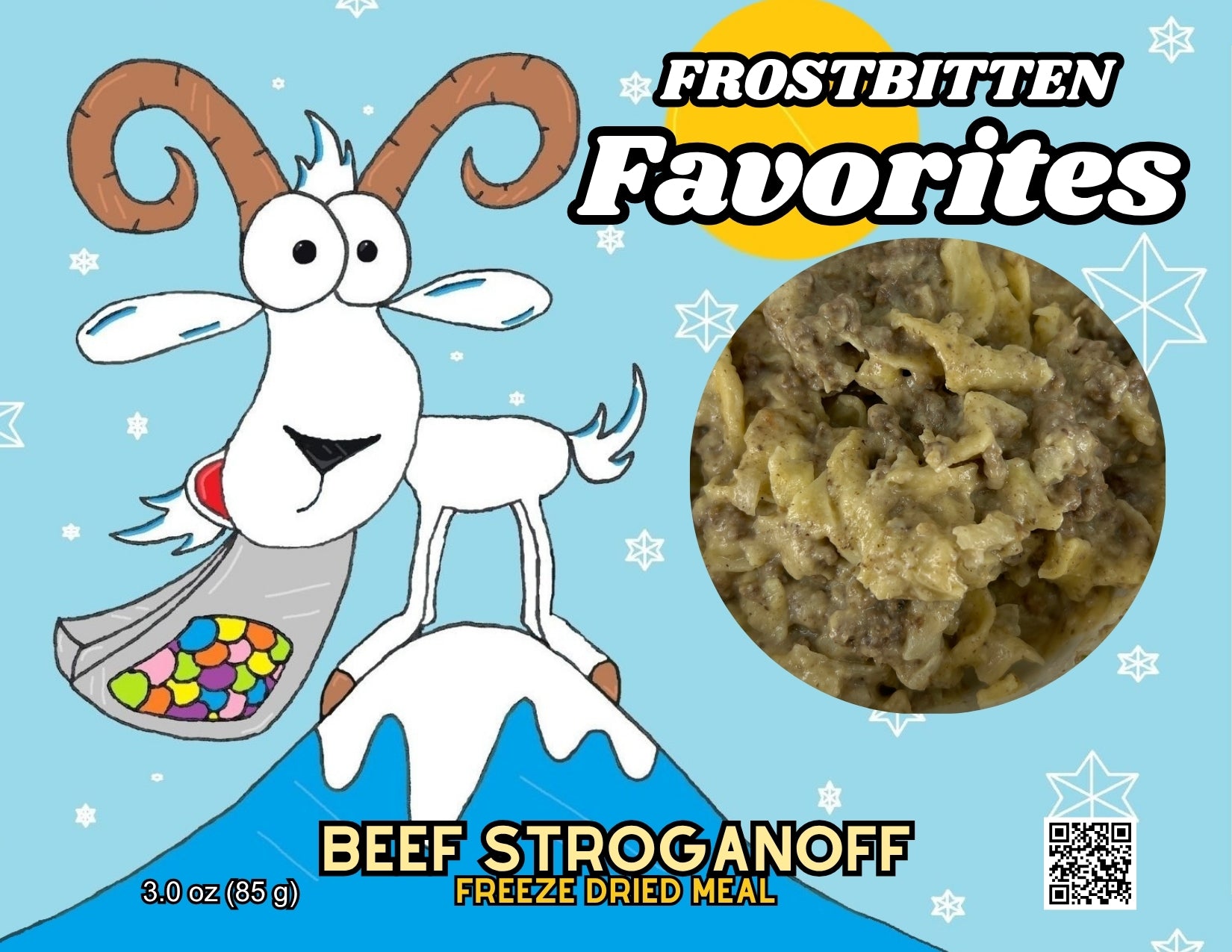 Freeze Dried Beef Stroganoff With Noodles Meal