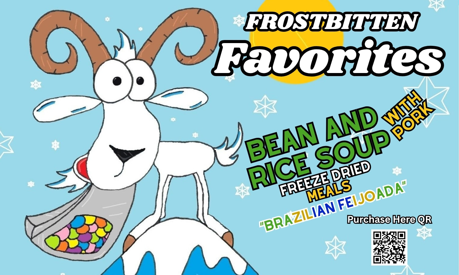 Freeze Dried Bean and Rice Soup With Pork (Brazilian Feijoada)