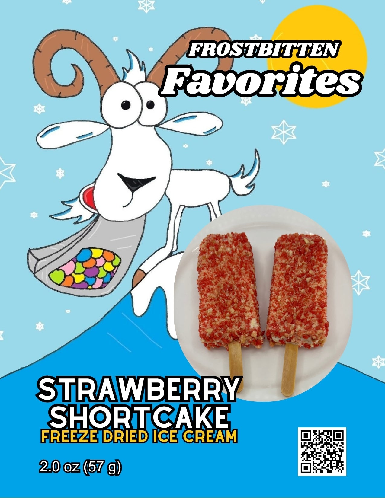 Strawberry Shortcake Ice Cream Bars